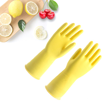 Colorful Household Natural Latex Rubber Gloves